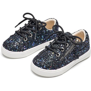 image:imageFelix amp Flora ToddlerLittle Kid Girls Running Shoes Sports Sneakers Princess Casual Glitter ShoesBs827glitter Black