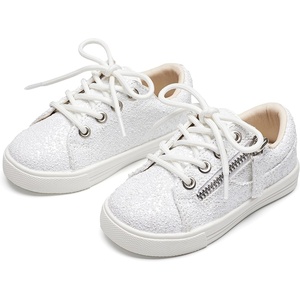 image:imageFelix amp Flora ToddlerLittle Kid Girls Running Shoes Sports Sneakers Princess Casual Glitter ShoesBs827glitter White