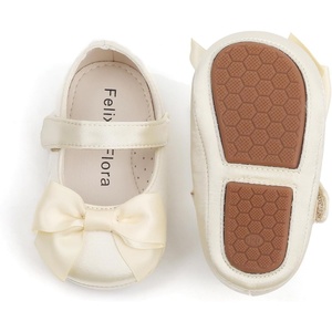 image:imageSoft Sole Baby Shoes  Infant Baby Walking Shoes Moccasins Rubber Sole Crib ShoesB8716gold