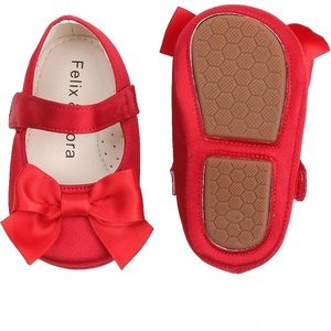 image:imageSoft Sole Baby Shoes  Infant Baby Walking Shoes Moccasins Rubber Sole Crib ShoesB8716red