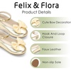 image:imageFelix amp Flora Toddler Flower Girl Dress Shoes  Baby Girl Ballet Mary Jane Flats for Party School WeddingBf31bright Gold