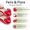 image:imageFelix amp Flora Toddler Flower Girl Dress Shoes  Baby Girl Ballet Mary Jane Flats for Party School WeddingBf31pl Red