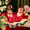 image:imageFelix amp Flora Toddler Flower Girl Dress Shoes  Baby Girl Ballet Mary Jane Flats for Party School WeddingBf31pl Red