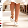 image:imageFelix amp Flora Toddler Flower Girl Dress Shoes  Baby Girl Ballet Mary Jane Flats for Party School WeddingBf31pl White