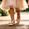 image:imageFelix amp Flora Toddler Flower Girl Dress Shoes  Baby Girl Ballet Mary Jane Flats for Party School WeddingBf32dark Nude