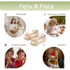 image:imageFelix amp Flora Toddler Flower Girl Dress Shoes  Baby Girl Ballet Mary Jane Flats for Party School WeddingBf32dark Nude