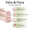 image:imageFelix amp Flora Toddler Flower Girl Dress Shoes  Baby Girl Ballet Mary Jane Flats for Party School WeddingBf32pink
