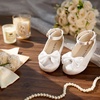image:imageFelix amp Flora Toddler Flower Girl Dress Shoes  Baby Girl Ballet Mary Jane Flats for Party School WeddingBf32white