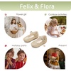 image:imageFelix amp Flora Toddler Flower Girl Dress Shoes  Baby Girl Ballet Mary Jane Flats for Party School WeddingGlitter Gold