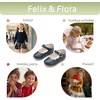 image:imageFelix amp Flora Toddler Flower Girl Dress Shoes  Baby Girl Ballet Mary Jane Flats for Party School WeddingNavy Blue