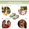 image:imageFelix amp Flora Toddler Flower Girl Dress Shoes  Baby Girl Ballet Mary Jane Flats for Party School WeddingSpring Green