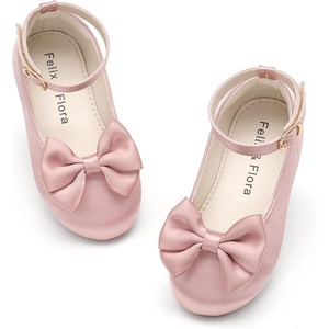 image:imageFelix amp Flora Toddler Flower Girl Dress Shoes  Baby Girl Ballet Mary Jane Flats for Party School WeddingBf32pink