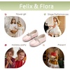 image:imageFelix amp Flora Girls Toddler Little Ballet Shoes  Flower Girls Mary Jane Flats Dress Shoes Party WeddingB862pearl Pink