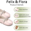 image:imageFelix amp Flora Girls Toddler Little Ballet Shoes  Flower Girls Mary Jane Flats Dress Shoes Party WeddingB862pearl Pink