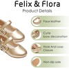 image:imageFelix amp Flora Toddler Flower Girl Dress Shoes  Baby Girl Ballet Mary Jane Flats for Party School WeddingB888fl Gold