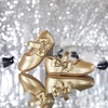 image:imageFelix amp Flora Toddler Flower Girl Dress Shoes  Baby Girl Ballet Mary Jane Flats for Party School WeddingB888fl Gold
