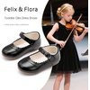 image:imageFelix amp Flora Toddler Girl Dress Shoes  Flower Girl Ballet Flats School Wedding PartyBf19black