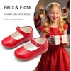 image:imageFelix amp Flora Toddler Girl Dress Shoes  Flower Girl Ballet Flats School Wedding PartyBf19red