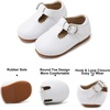 image:imageFelix amp Flora Toddler Little Girl Flat Oxfords Dress Shoes  Mary Jane Princess for Girl Party School ShoesB378whitewhite