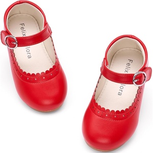 image:imageFelix amp Flora Toddler Girl Dress Shoes  Flower Girl Ballet Flats School Wedding PartyBf19red