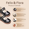 image:imageFelix amp Flora Toddler Girl Mary Jane Dress Shoes  School Oxford Flats for Girl Party ShoesB441black