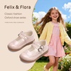 image:imageFelix amp Flora Toddler Girl Mary Jane Dress Shoes  School Oxford Flats for Girl Party ShoesB441nude