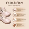 image:imageFelix amp Flora Toddler Girl Mary Jane Dress Shoes  School Oxford Flats for Girl Party ShoesB441nude