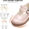 image:imageFelix amp Flora Toddler Girl Mary Jane Dress Shoes  School Oxford Flats for Girl Party ShoesB441nude