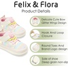 image:imageFelix amp Flora Toddler Girls Running Shoes Sports Sneakers Princess Casual Glitter ShoesBns01pink