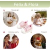 image:imageFelix amp Flora Toddler Girls Running Shoes Sports Sneakers Princess Casual Glitter ShoesBns02pink
