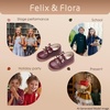 image:imageFelix amp Flora Toddler Little Girl Mary Jane Dress Shoes  Ballet Flats for Easter Flower Girl Party School ShoesB433burgundy