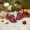 image:imageFelix amp Flora Toddler Little Girl Mary Jane Dress Shoes  Ballet Flats for Easter Flower Girl Party School ShoesB433burgundy