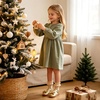 image:imageFelix amp Flora Toddler Little Girl Mary Jane Dress Shoes  Ballet Flats for Easter Flower Girl Party School ShoesB439gold