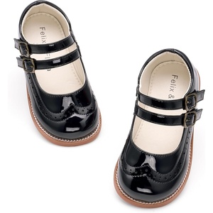 image:imageFelix amp Flora Toddler Girl Mary Jane Dress Shoes  School Oxford Flats for Girl Party ShoesB441black