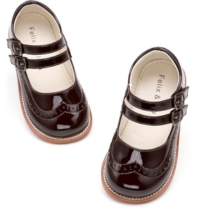 image:imageFelix amp Flora Toddler Girl Mary Jane Dress Shoes  School Oxford Flats for Girl Party ShoesB441brown