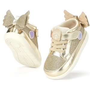 image:imageFelix amp Flora Toddler Girls Running Shoes Sports Sneakers Princess Casual Glitter ShoesBns01gold