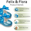 image:imageFelix amp Flora Toddler Flower Girl Dress Shoes  Girl Ballet Flats Party School Shoes WeddingB821princess Blue