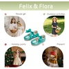 image:imageFelix amp Flora Toddler Flower Girl Dress Shoes  Girl Ballet Flats Party School Shoes WeddingB821princess Green