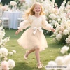image:imageFelix amp Flora Girls Toddler Little Ballet Shoes  Flower Girls Mary Jane Flats Dress Shoes Party WeddingB836light Gold