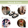 image:imageFelix amp Flora Toddler Flower Girl Dress Shoes  Baby Girl Ballet Mary Jane Flats for Party School WeddingB902pl Black