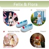 image:imageFelix amp Flora Toddler Flower Girl Dress Shoes  Girl Ballet Flats Party School Shoes WeddingBf33blue