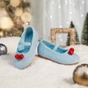 image:imageFelix amp Flora Toddler Flower Girl Dress Shoes  Girl Ballet Flats Party School Shoes WeddingBf33blue
