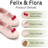 image:imageFelix amp Flora Toddler Flower Girl Dress Shoes  Girl Ballet Flats Party School Shoes WeddingBf33pink
