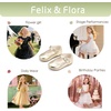 image:imageFelix amp Flora Toddler Girl Dress Shoes  Flower Girl Ballet Flats School Wedding PartyBf19bright Gold