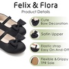 image:imageFelix amp Flora Toddler Girl Dress Shoes  Flower Girl Ballet Flats School Wedding PartyBf34black