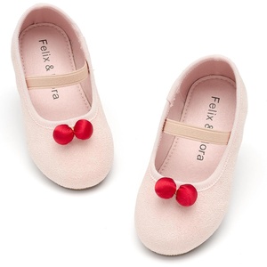 image:imageFelix amp Flora Toddler Flower Girl Dress Shoes  Girl Ballet Flats Party School Shoes WeddingBf33pink