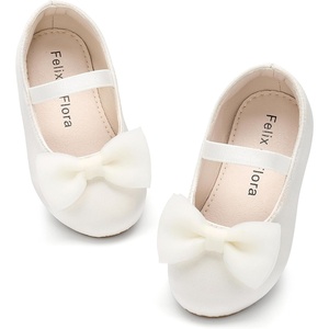 image:imageFelix amp Flora Toddler Girl Dress Shoes  Flower Girl Ballet Flats School Wedding PartyBf34ivory White