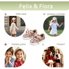 image:imageFelix amp Flora ToddlerLittle Kid Girls Running Shoes Glitter Sneakers Princess Fashion Casual Sports ShoesBs833champagne Pink