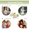 image:imageFelix amp Flora ToddlerLittle Kid Girls Running Shoes Glitter Sneakers Princess Fashion Casual Sports ShoesBs833gold