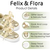 image:imageFelix amp Flora ToddlerLittle Kid Girls Running Shoes Glitter Sneakers Princess Fashion Casual Sports ShoesBs833gold